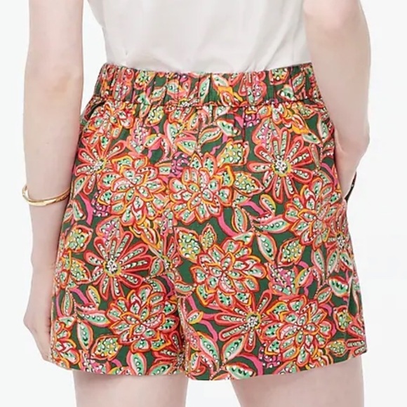 J. Crew Factory Pleated Short with Elastic Waist - Picture 2 of 6